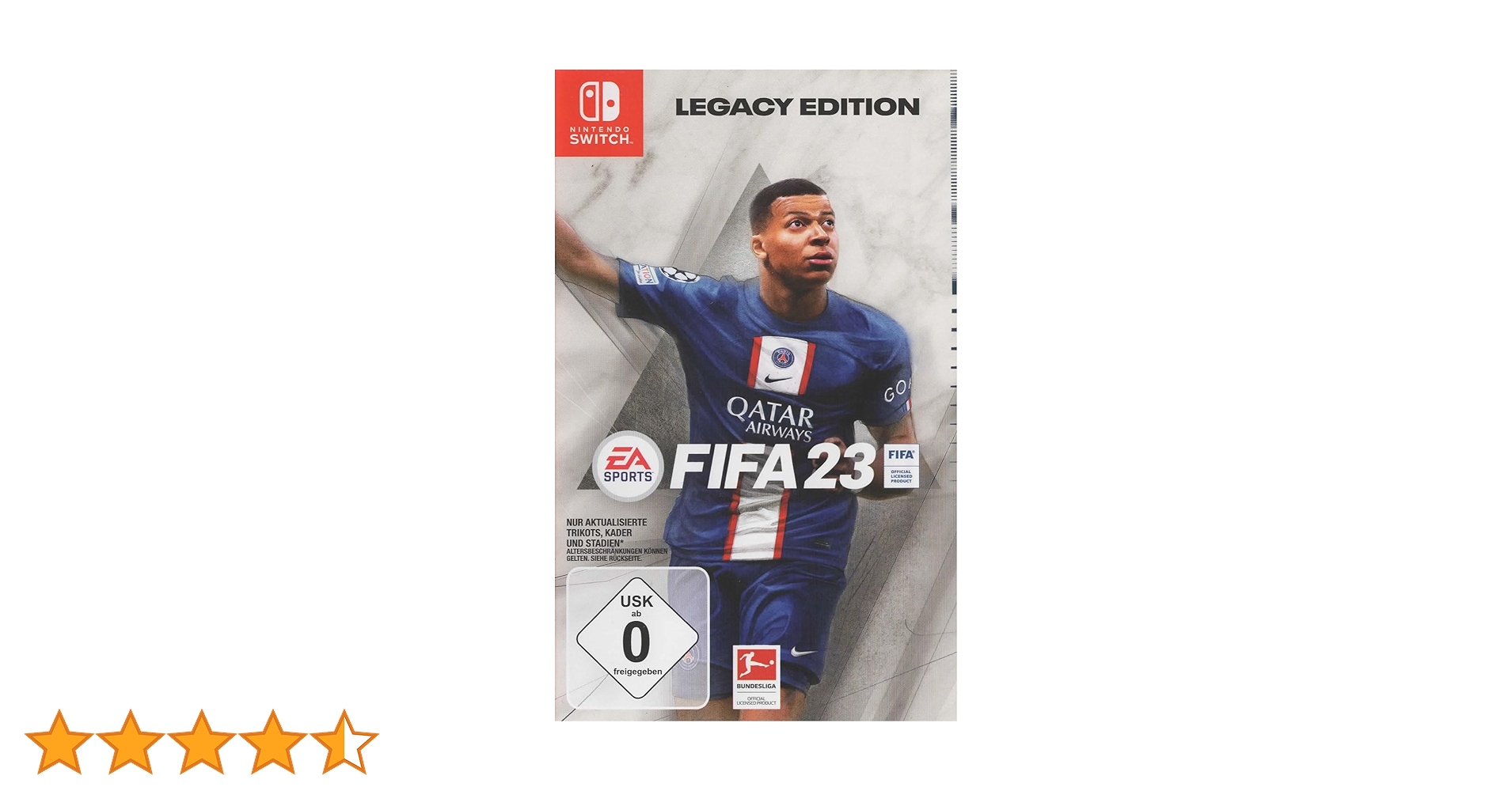 FIFA23 Legacy Edition Switch版 FIFA 23 Legacy Edition NINTENDO SWITCH | Deutsch : Amazon.pl
